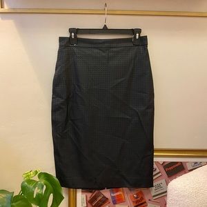 Banana republic Faux leather pencil skirt